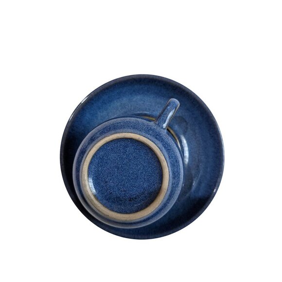 Blue Denby - Authentic English Stoneware ~Replacement cup and saucer - Picture 5 of 9